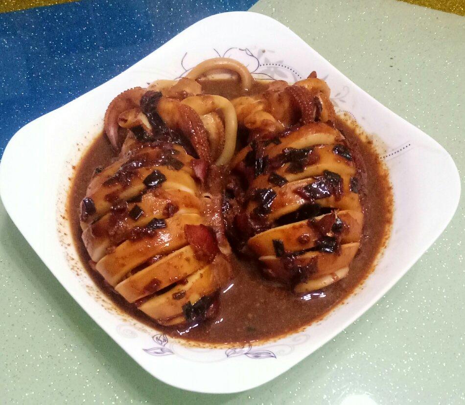 简版红烧墨鱼
