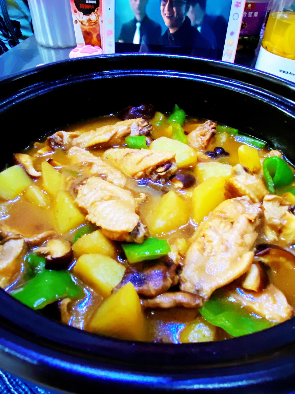 比餐馆好吃的快手黄焖鸡米饭【鸡翅版】