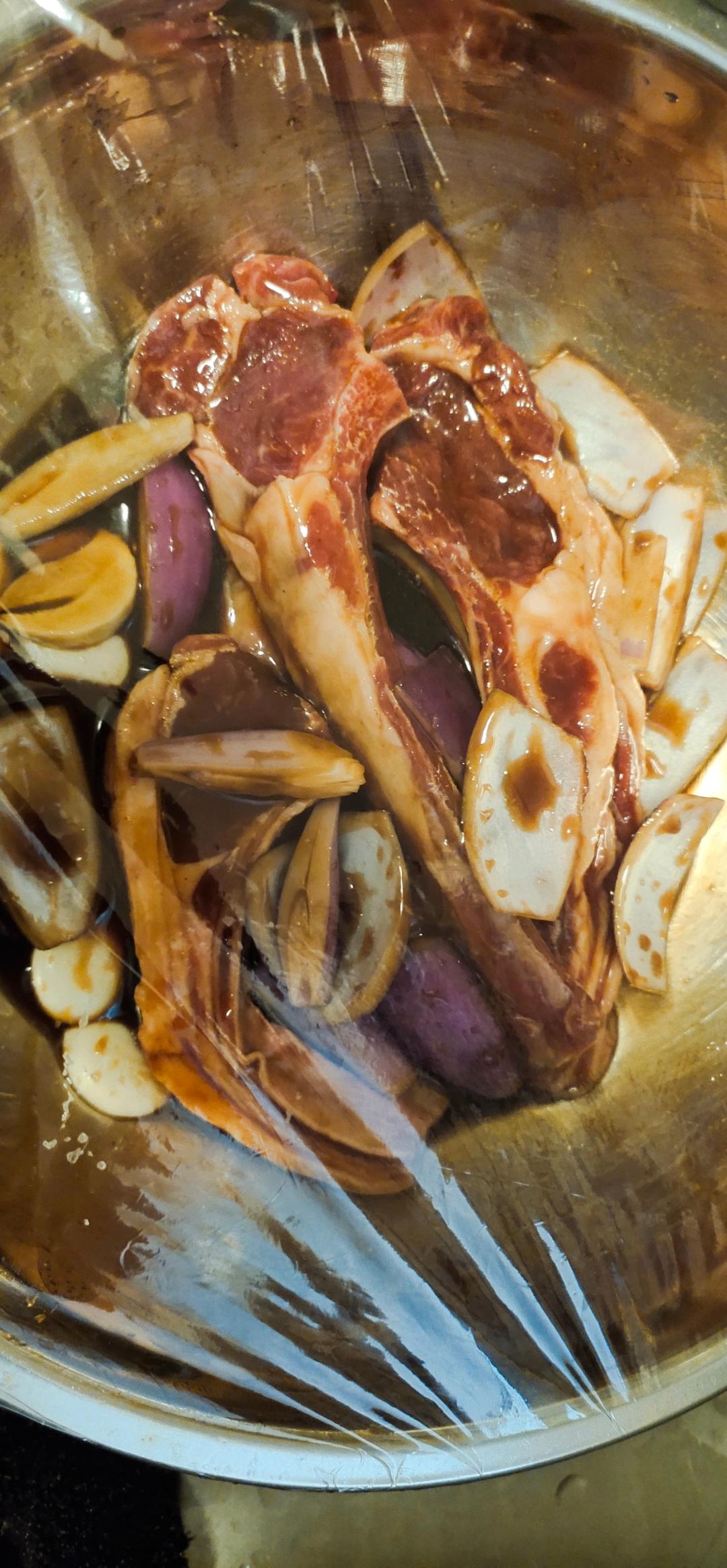 超好吃的烤羊排烤箱版