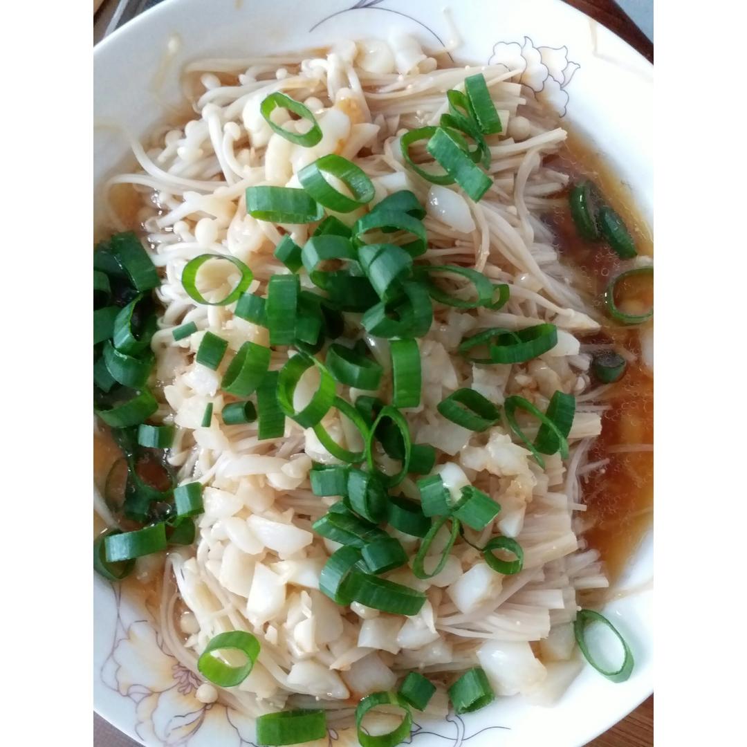 蒜蓉蒸金针菇