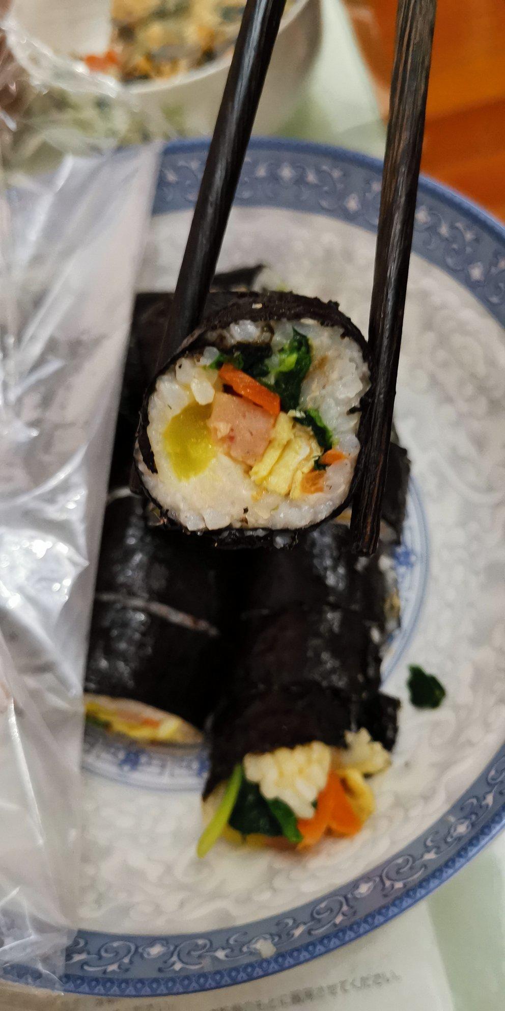 最仙的韩国芝士紫菜包饭,初手成功率100%，另附基础紫菜包饭和寿司教程
