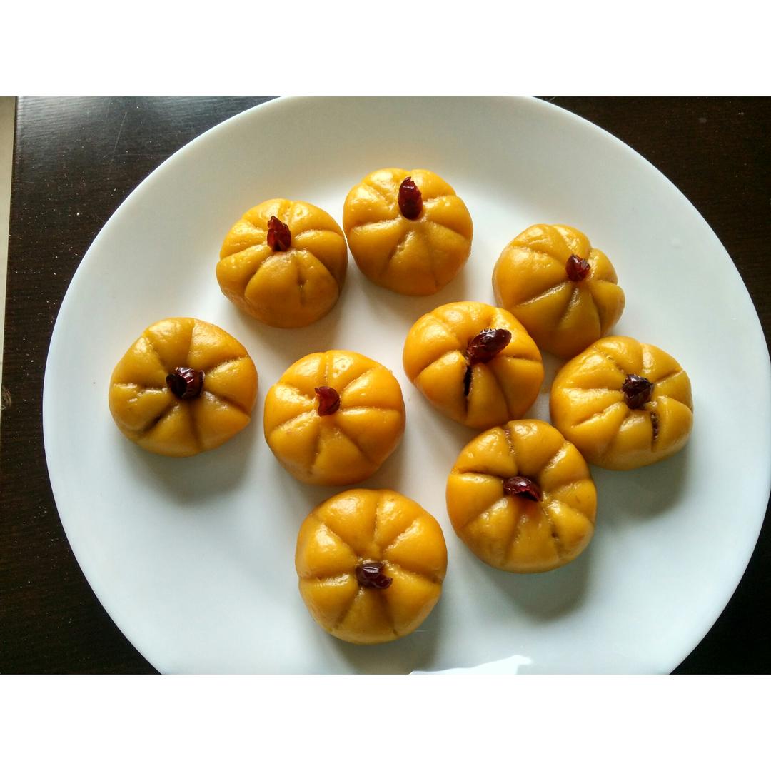 紫薯南瓜包