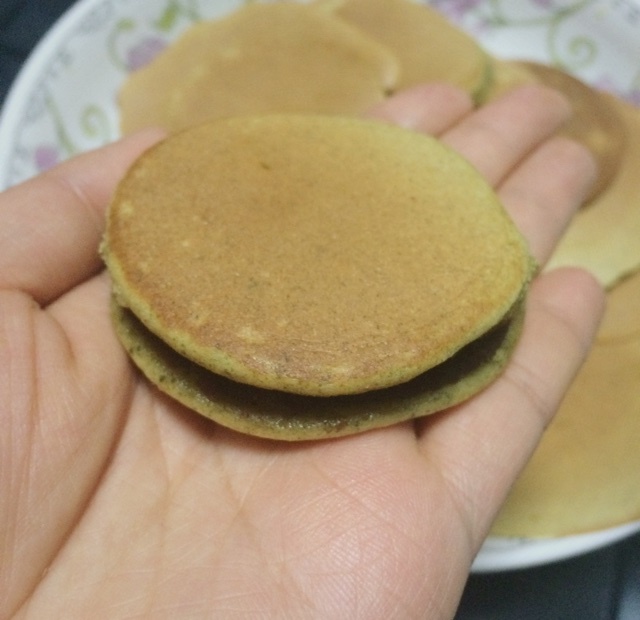 抹茶蜜豆铜锣烧