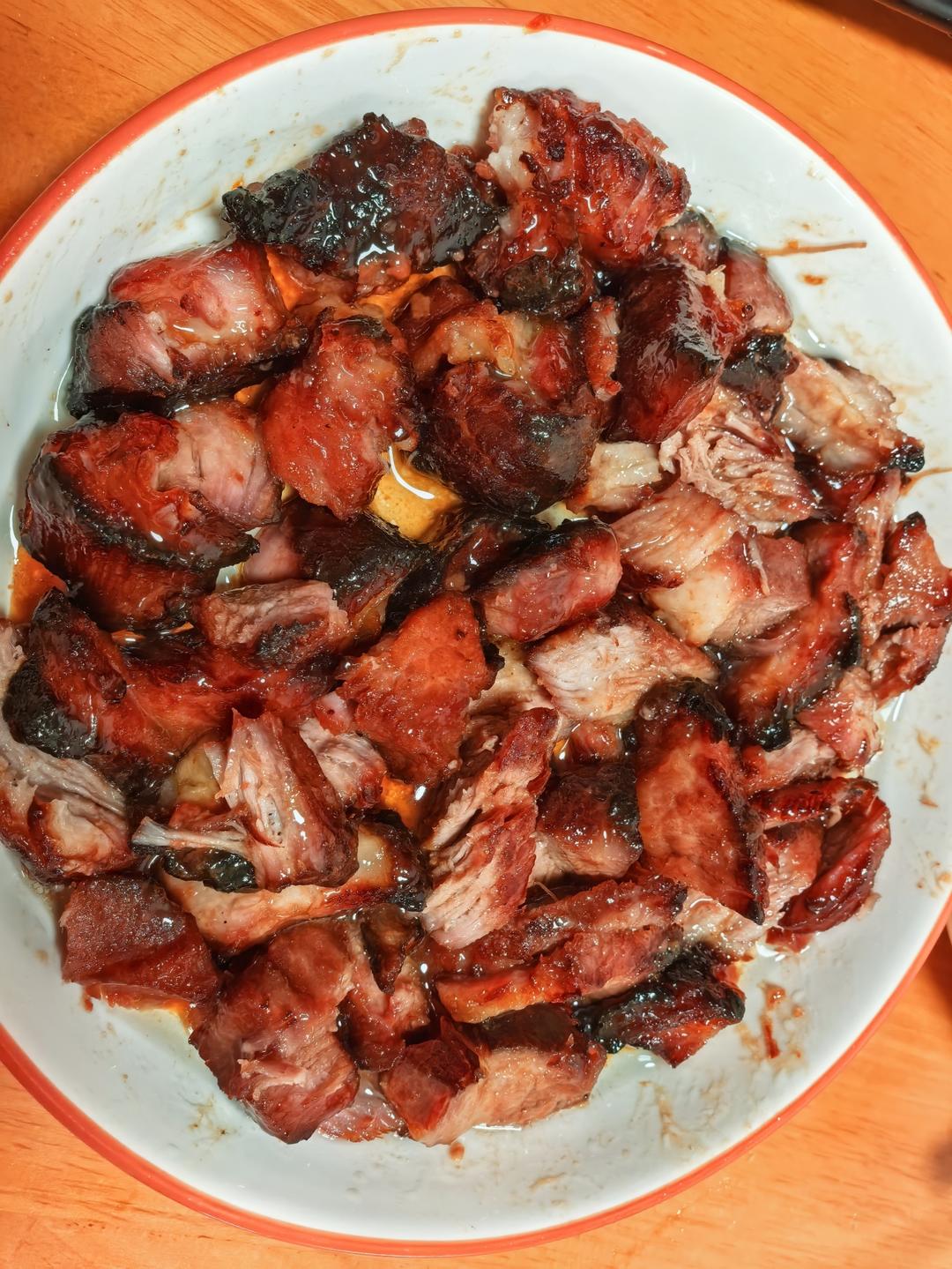 家庭版自制梅肉叉烧