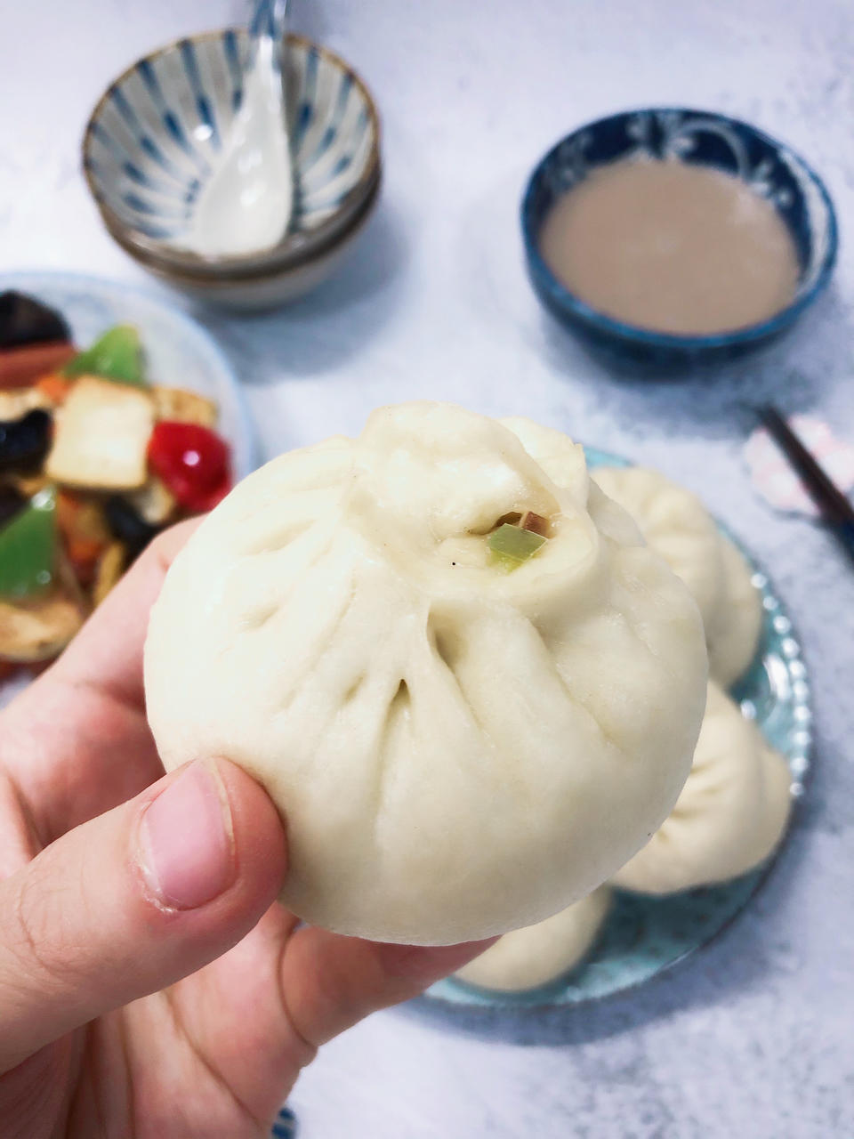 家常素三鲜大包子 简单食材出美味 附细节视频详解