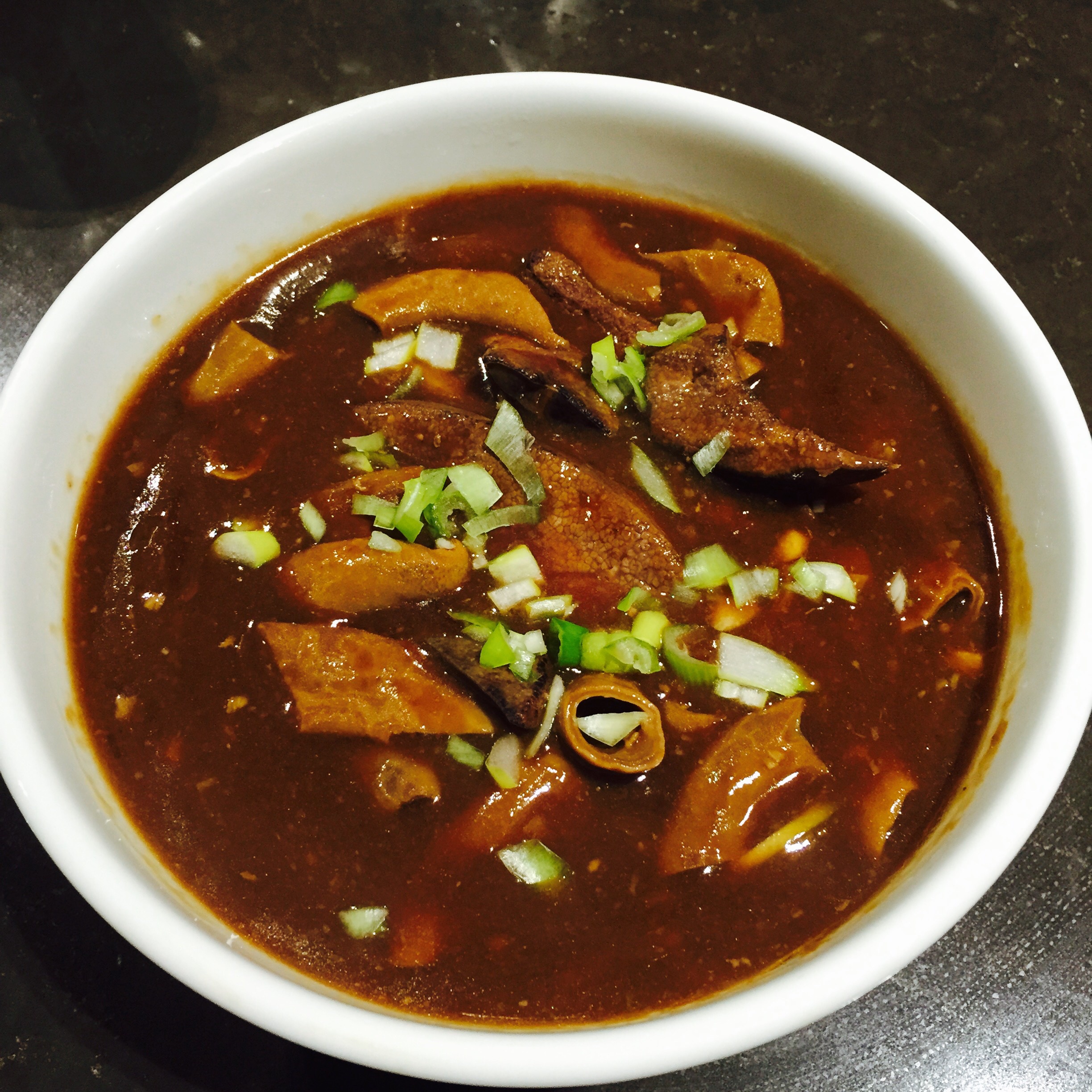 小马的花样厨房做的老北京炒肝