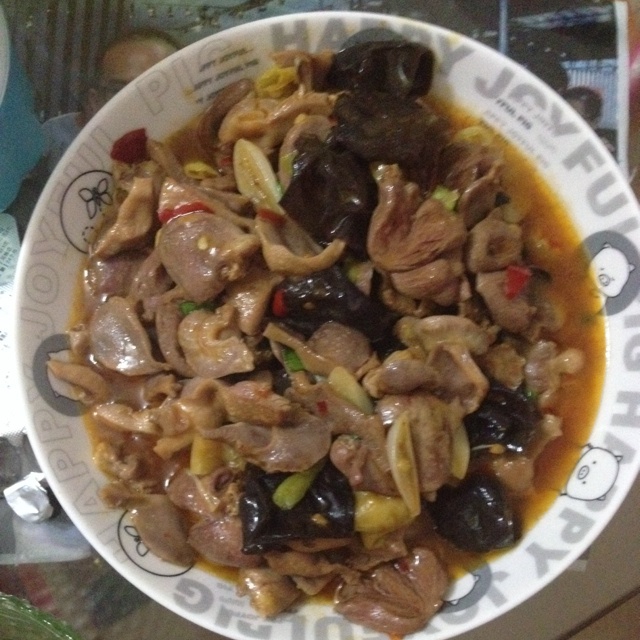 泡椒鸡杂