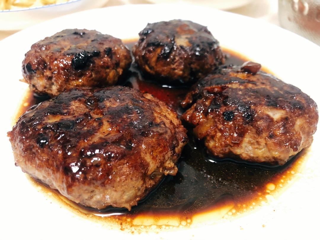 日式汉堡肉