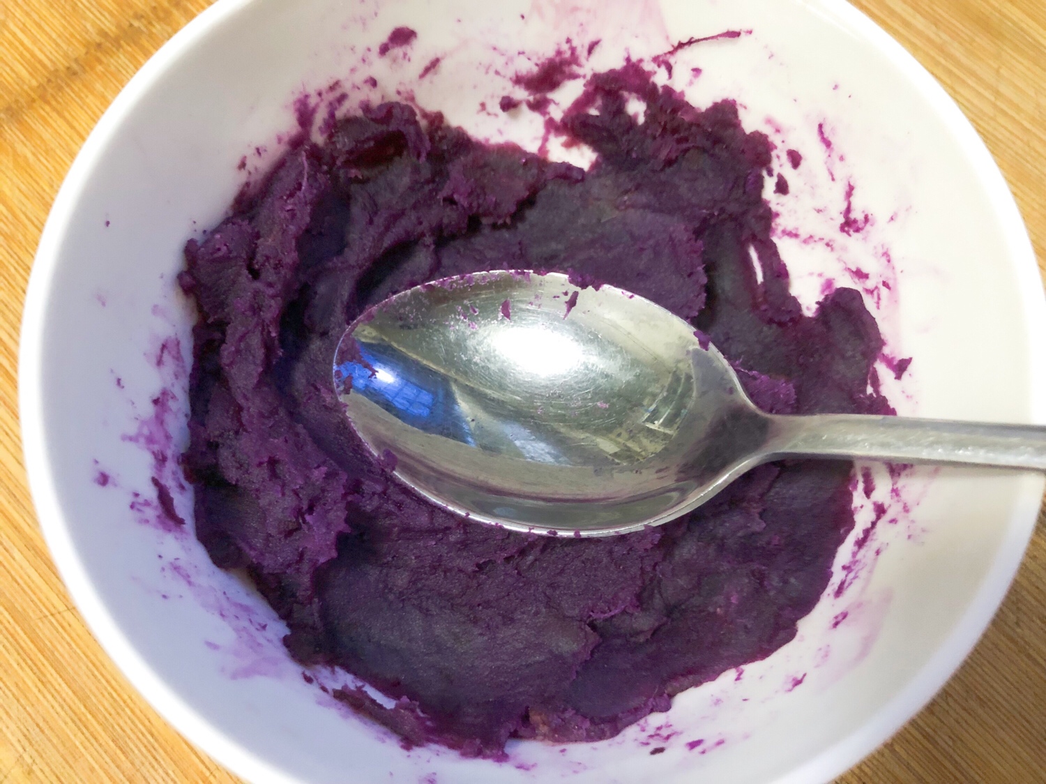 ㊙️好吃不长胖❗️入口即化的紫薯牛奶小方❗️❗️的做法 步骤2
