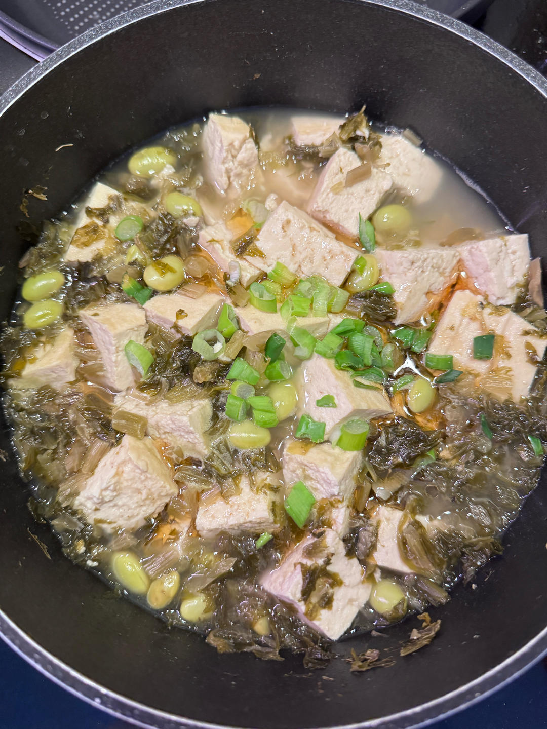 【雪菜春笋豆腐】5分钟煮出这锅鲜汤！原汁原味秘诀竟靠它