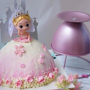 芭比娃娃换装蛋糕的做法 步骤10