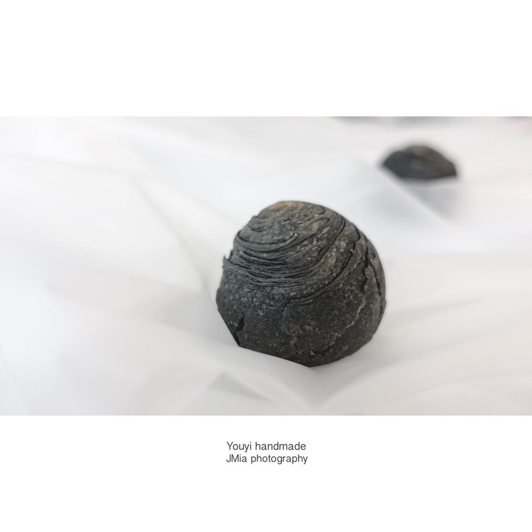 蛋黄酥~紫薯、抹茶、原味~花好月圆，中秋快乐~内附一次做六色蛋黄酥方法~