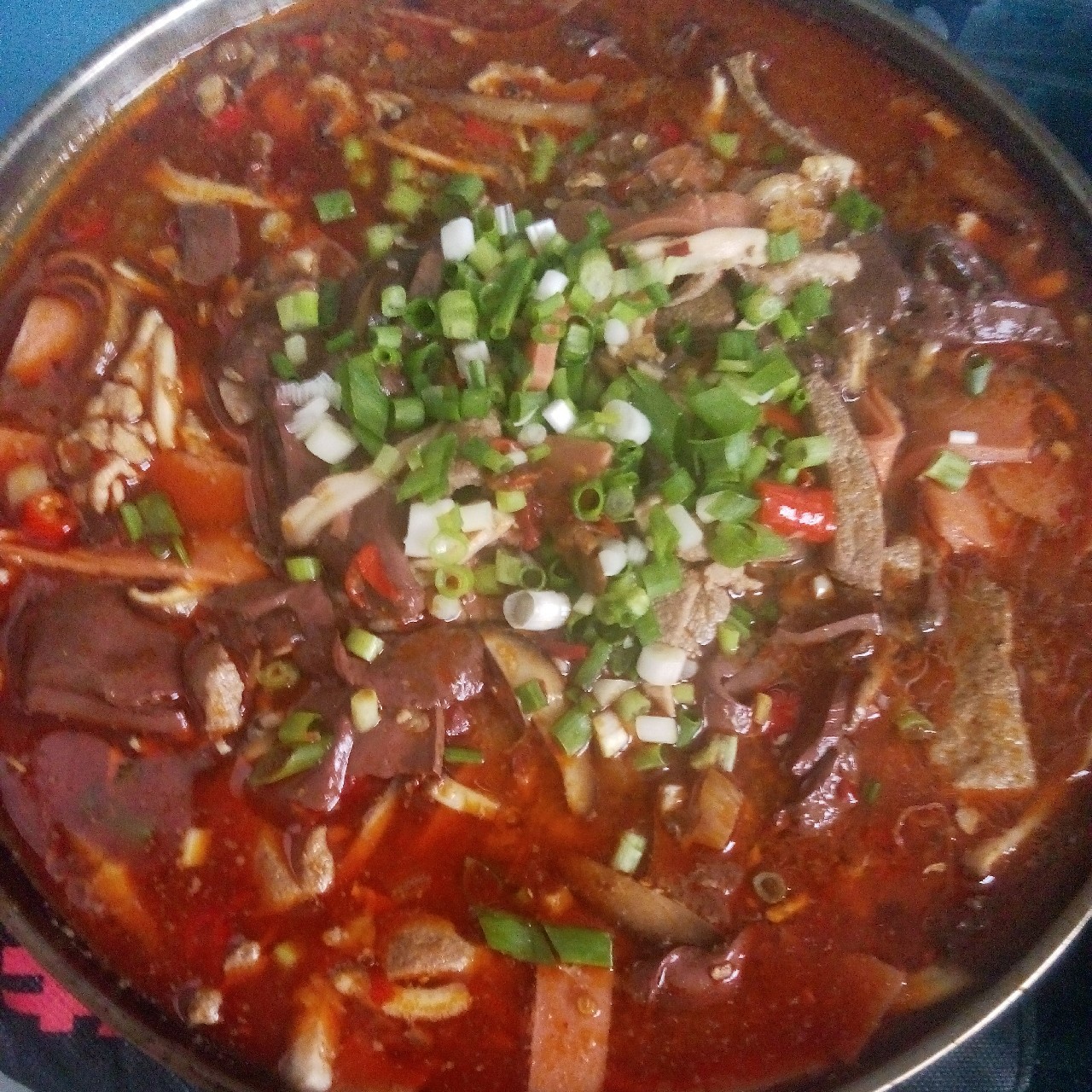 香辣毛血旺