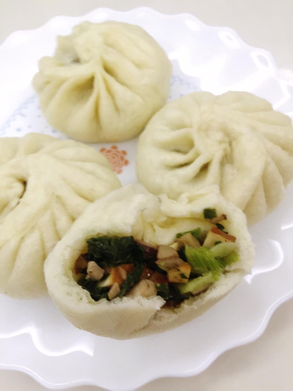 节省一半时间的大包子（另付翠绿菜包子，肉包子，腹黑包子食谱）