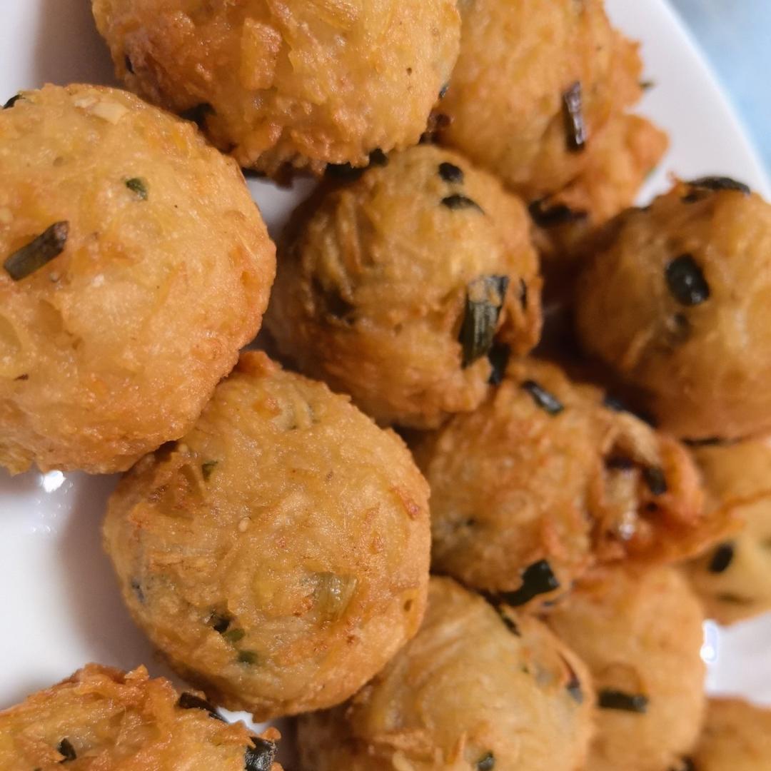 外公的炸藕圆（炸藕丸子）