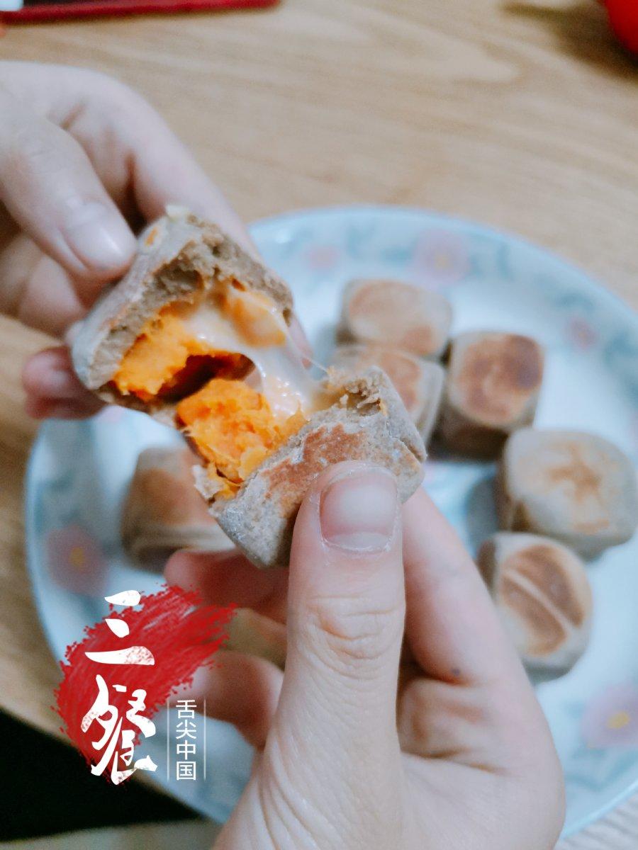 自制网红🔥紫薯芝士仙豆糕