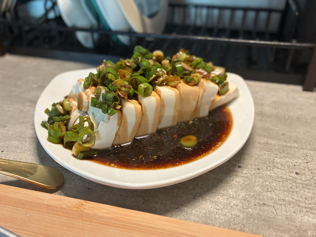 小葱拌豆腐