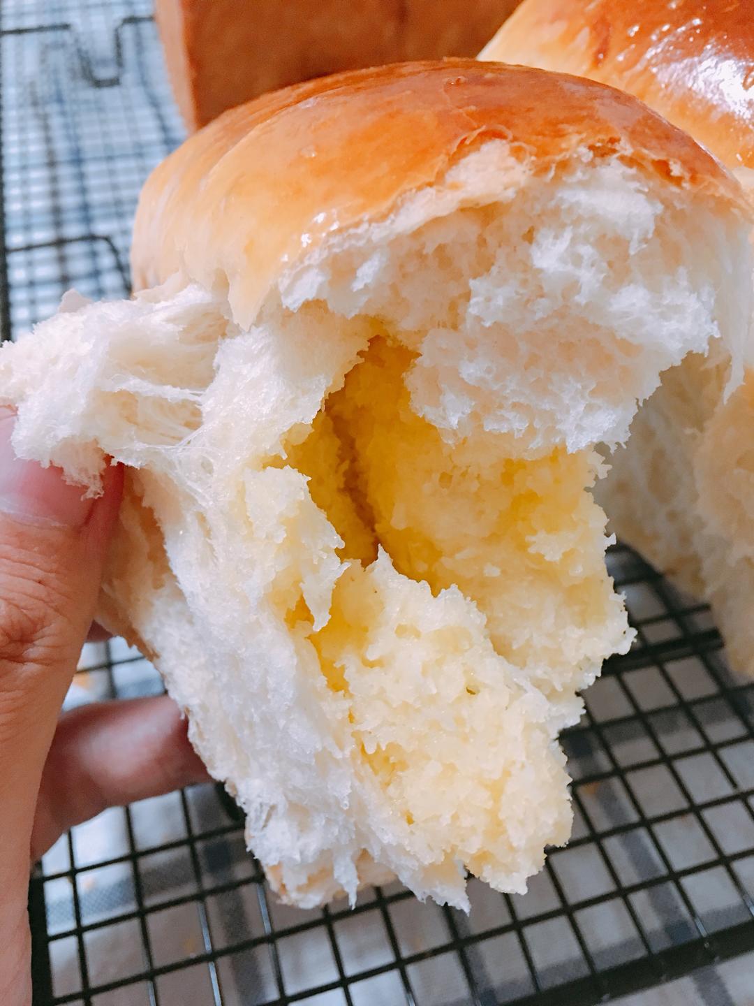 纯奶手撕吐司的做法 步骤1