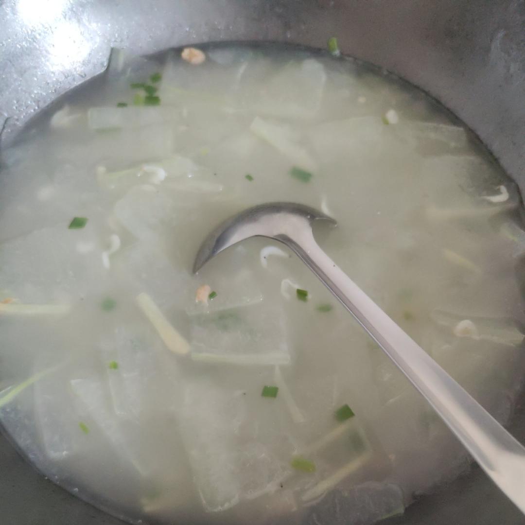 厨师长教你：“冬瓜粉丝汤”的家常做法，鲜甜味浓，清淡健康