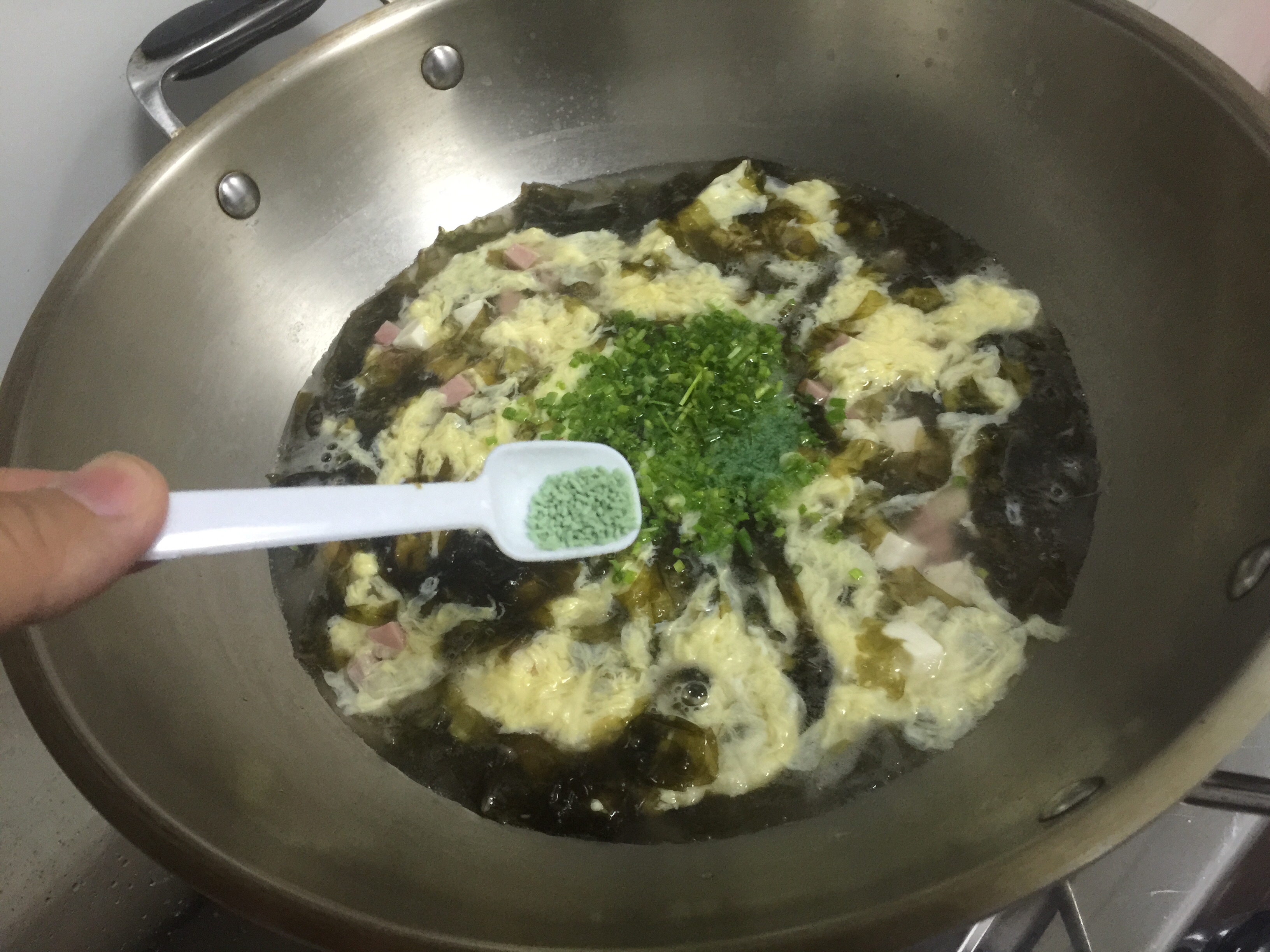 紫菜豆腐汤的做法 步骤9