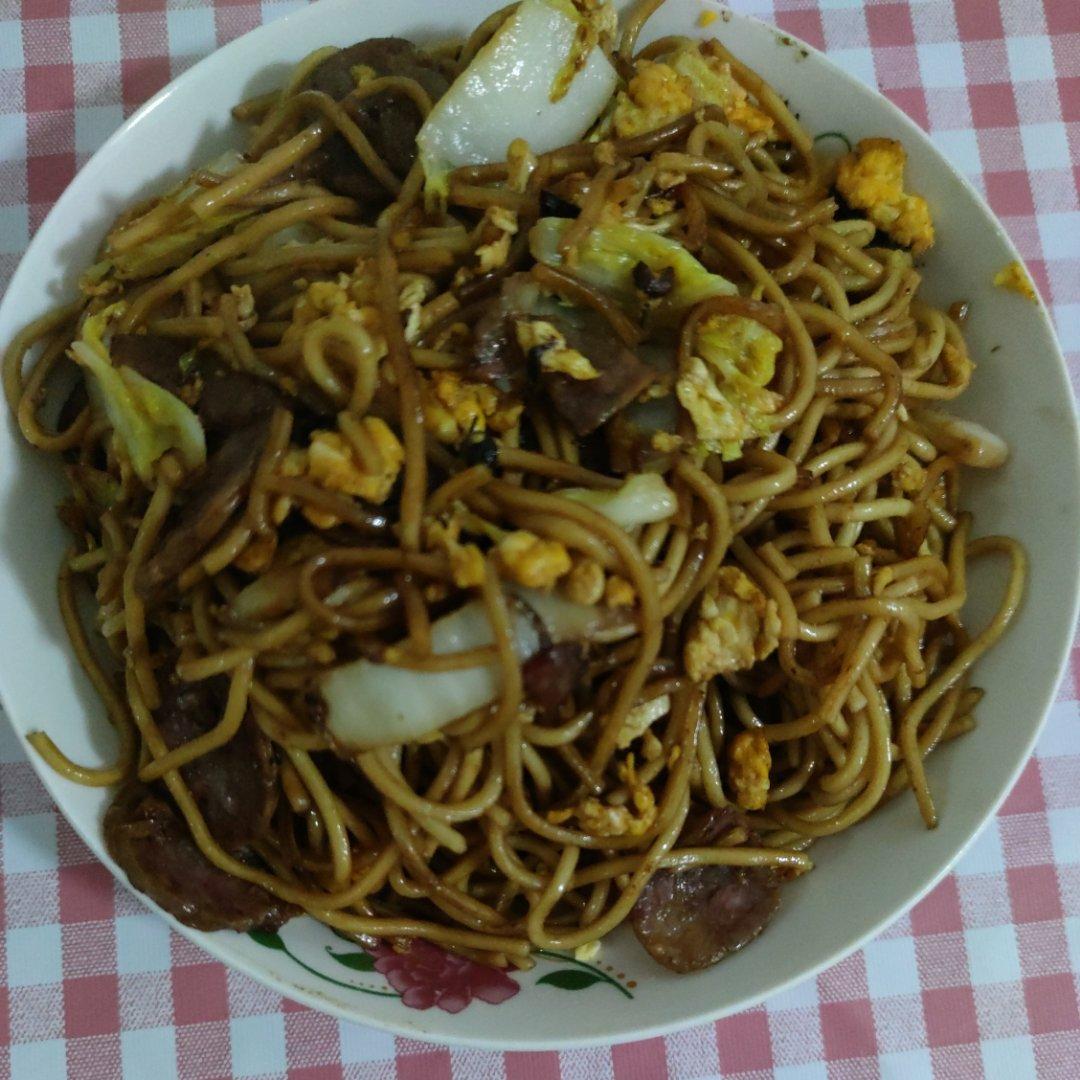 🍜最简单最好吃的家常炒面