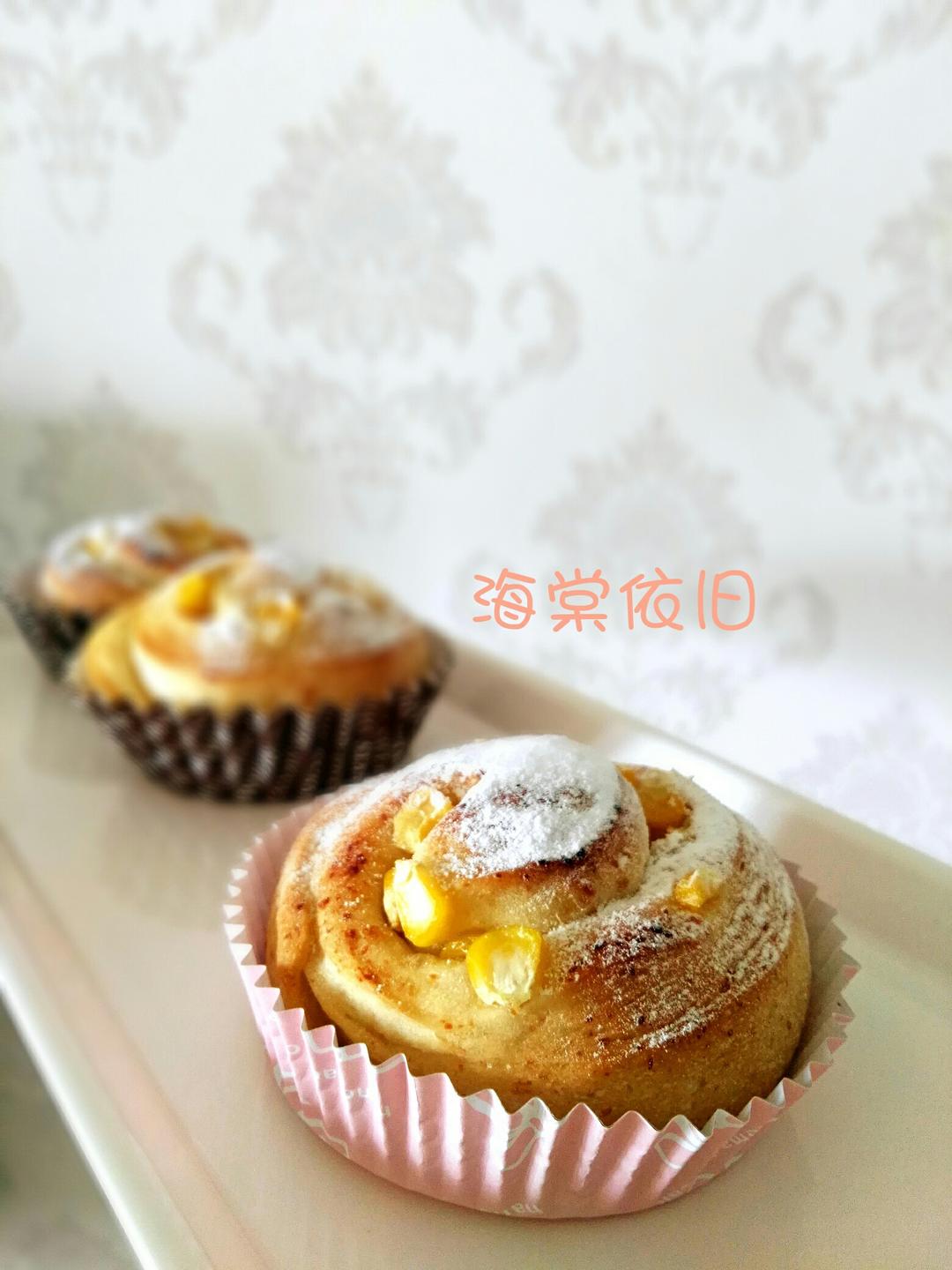 芝士鲜玉米面包卷的做法