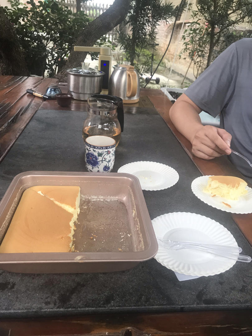 烫面轻乳酪蛋糕