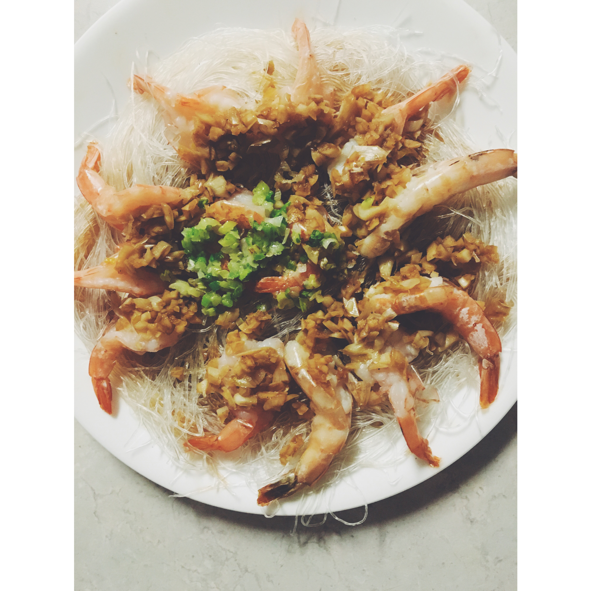 蒜蓉粉丝蒸虾