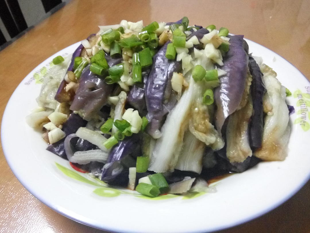 凉拌蒸茄子