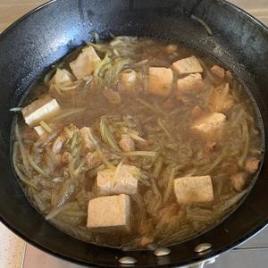萝卜丝冻豆腐汤的做法 步骤3