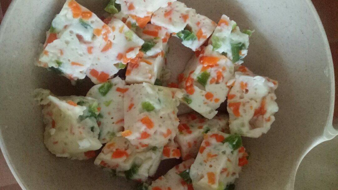 豆腐蔬菜条  宝宝健康食谱