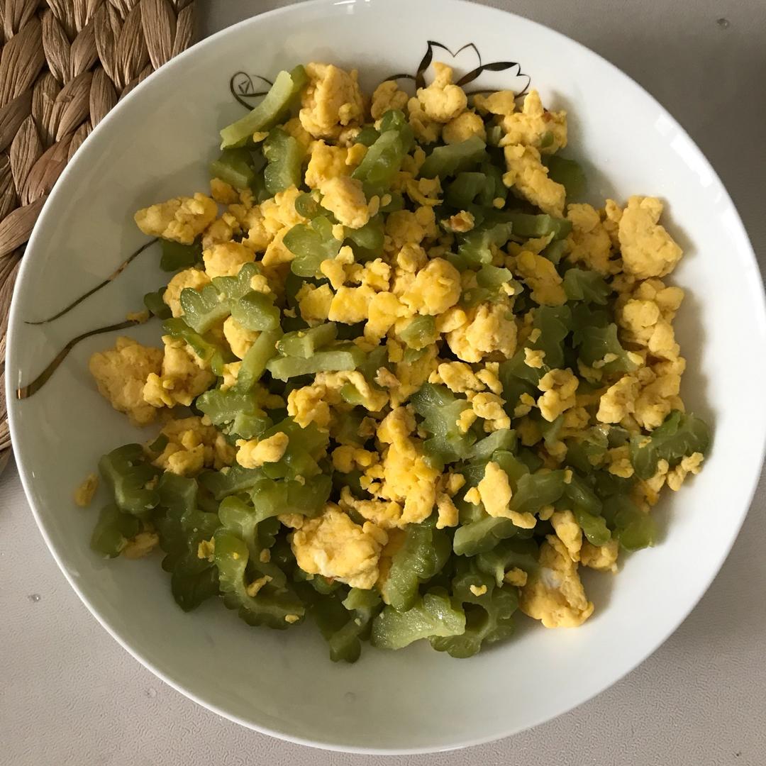 苦瓜炒蛋