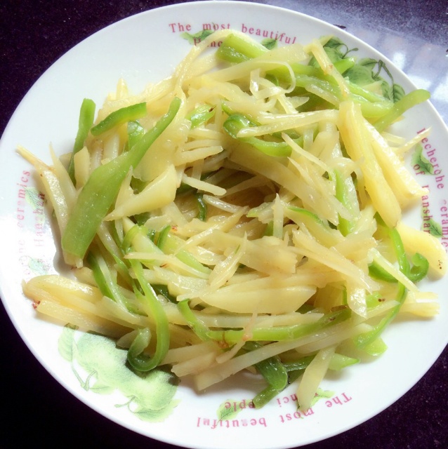 青椒土豆丝
