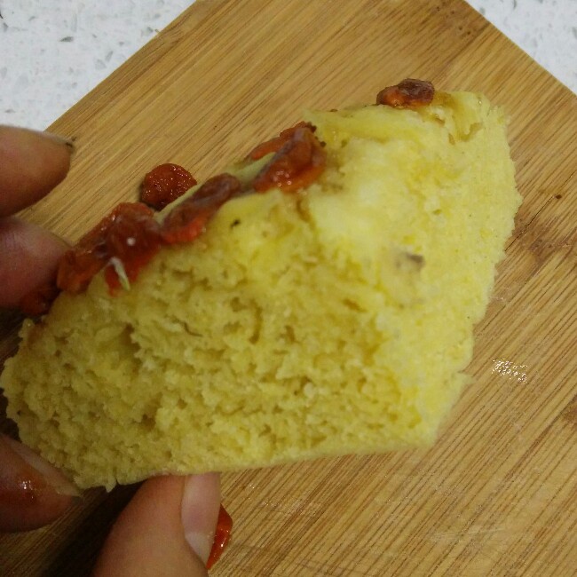 枸杞玉米发糕