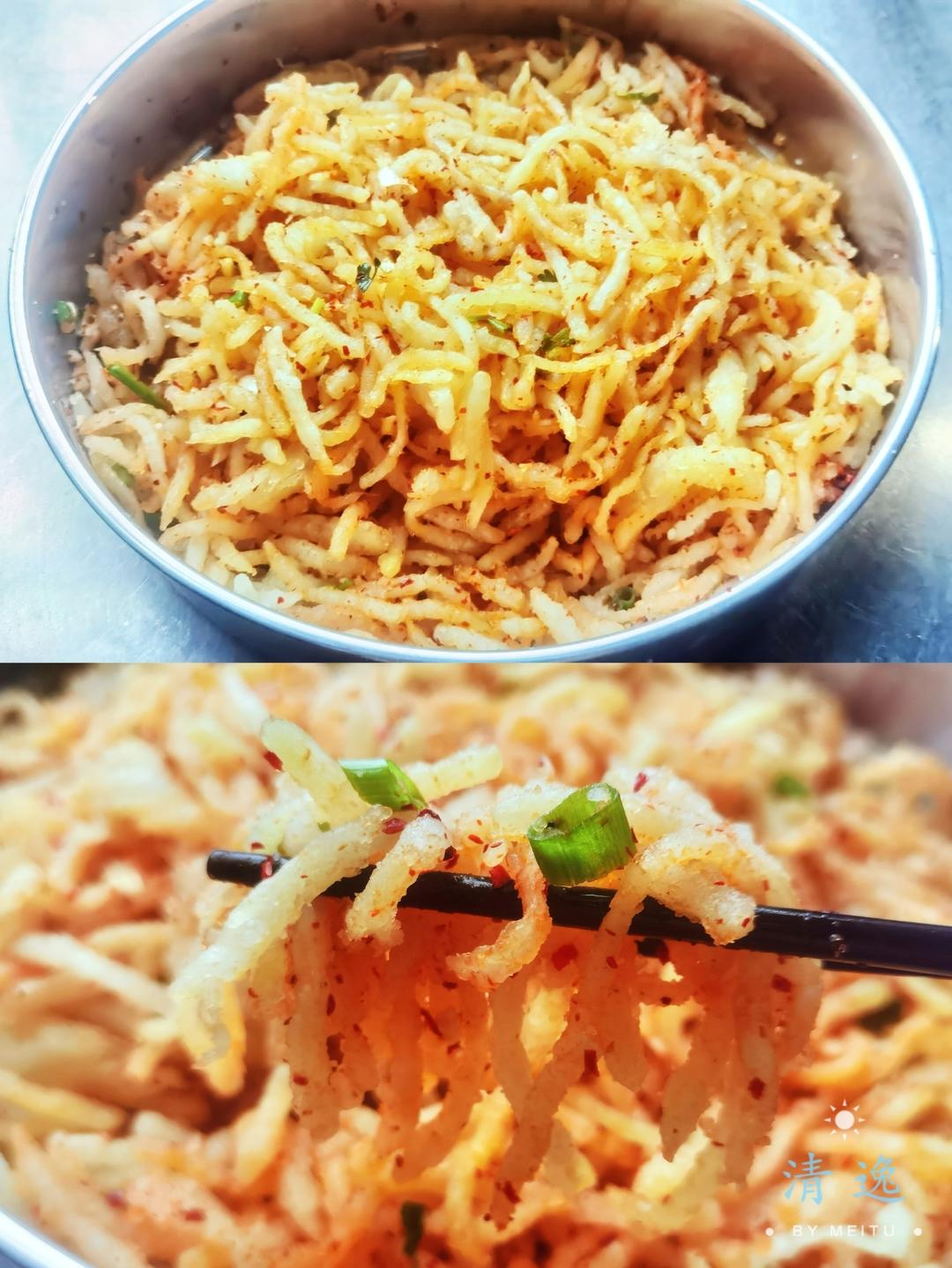 🥔蒸土豆丝🥔