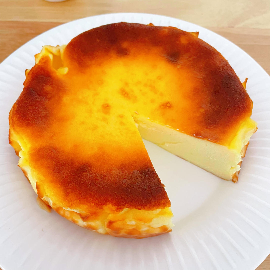 巴斯克芝士蛋糕『最简单的蛋糕』零失败🔥芝士控