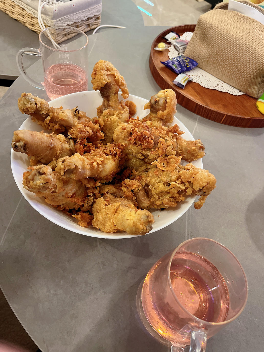 不用炸鸡粉也可以炸出酥脆炸鸡腿