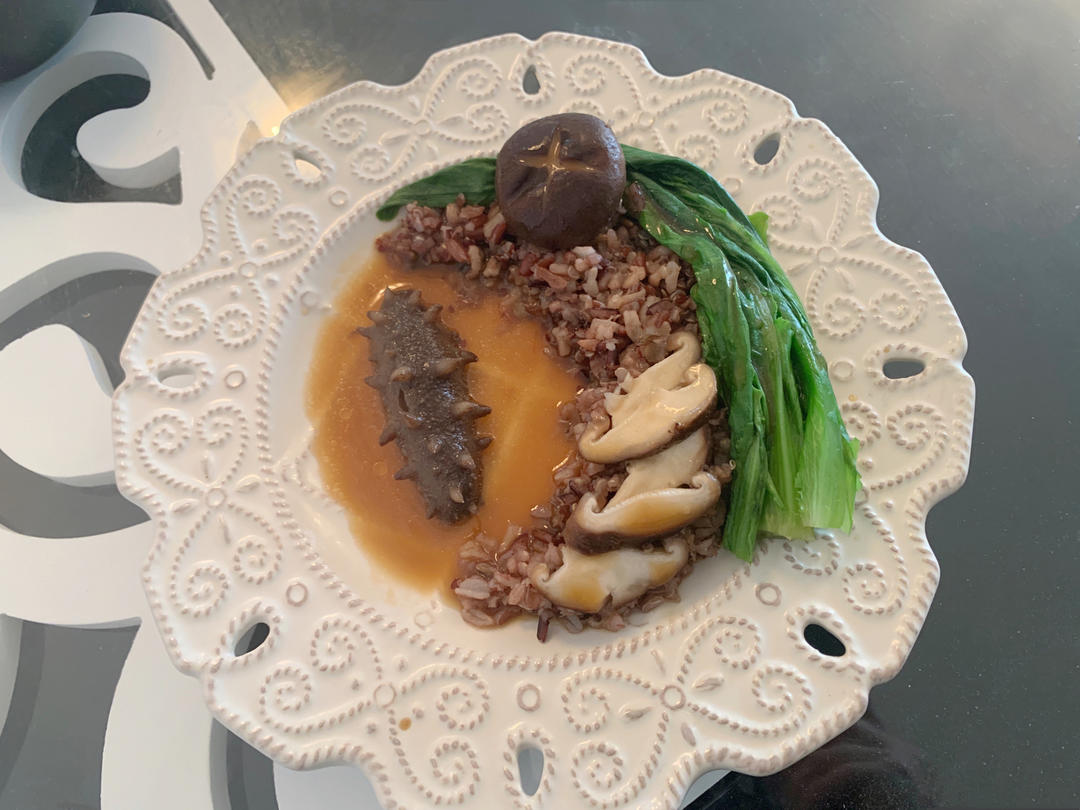 简单的海参捞饭