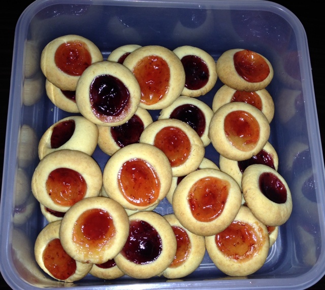 特浓奶香果酱酥饼