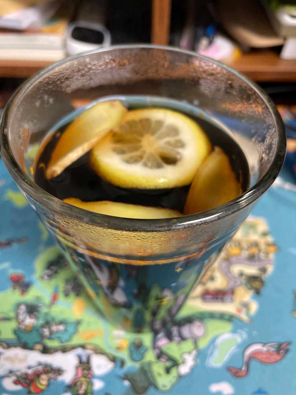 冬日暖饮-煲姜柠乐