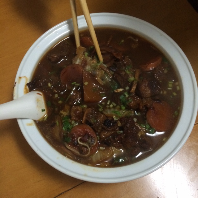 红烧牛腩面