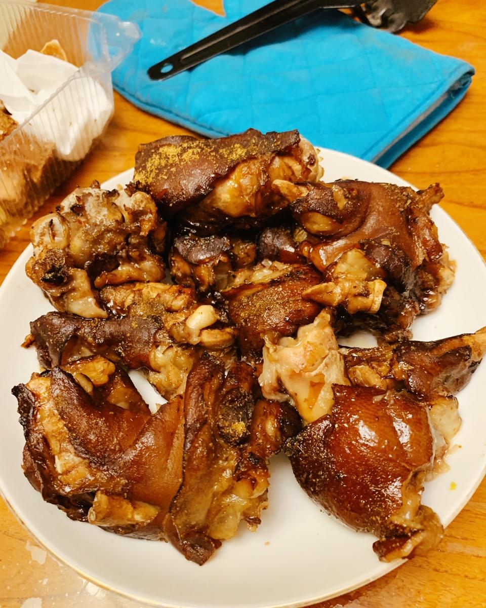 孜然烤猪蹄——北鼎烤箱食谱
