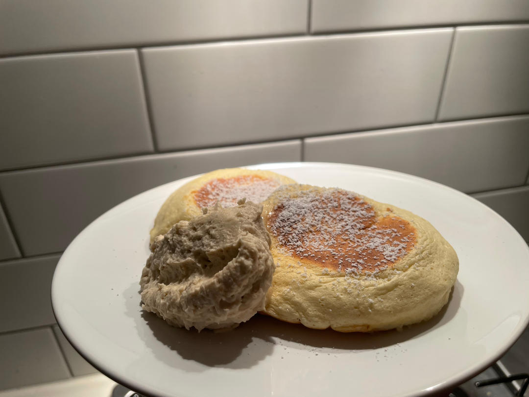 10分钟搞定网红舒芙蕾松饼🥞超松软『步骤详细附视频』『平底锅美食』