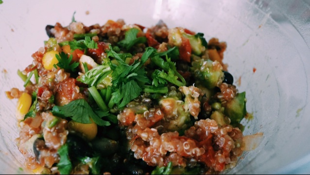 墨西哥风味藜麦饭