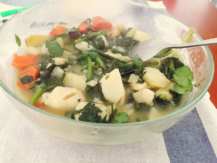 茼蒿豆腐汤