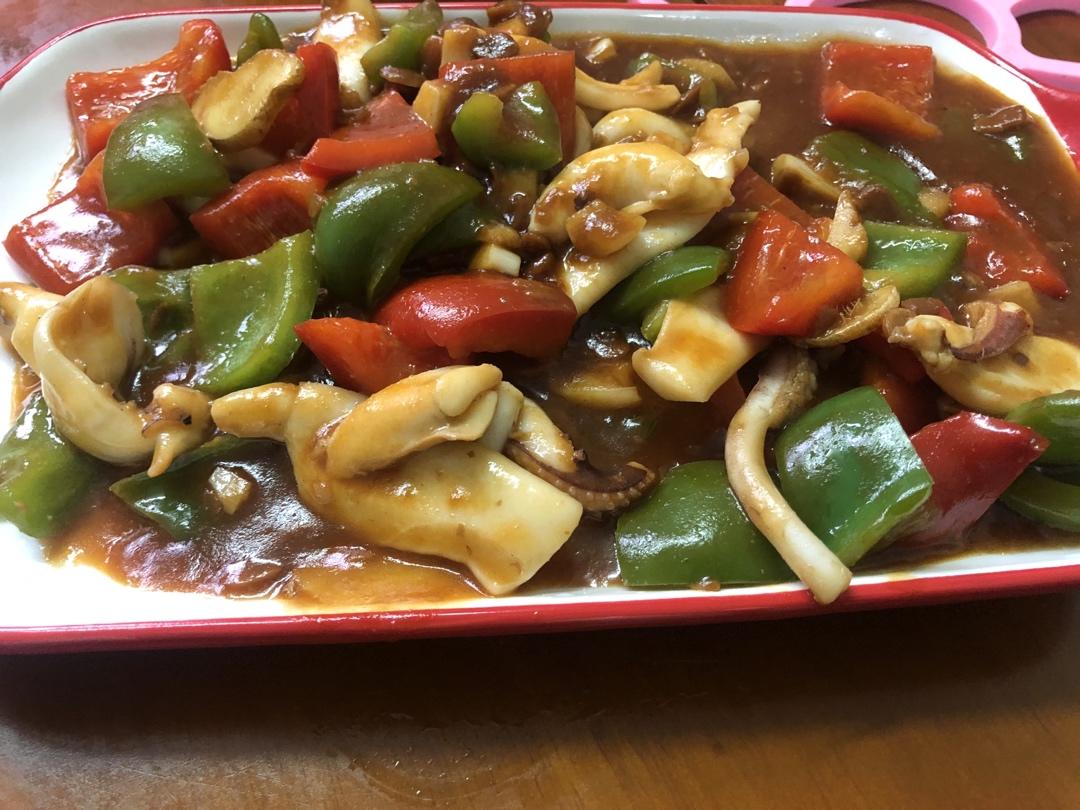 宝贝亲亲1314做的酱爆鱿鱼仔