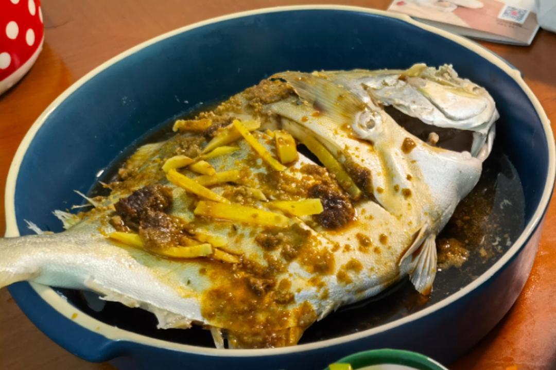 叮咚｜懒人超嫩蒸鲳鱼🐟