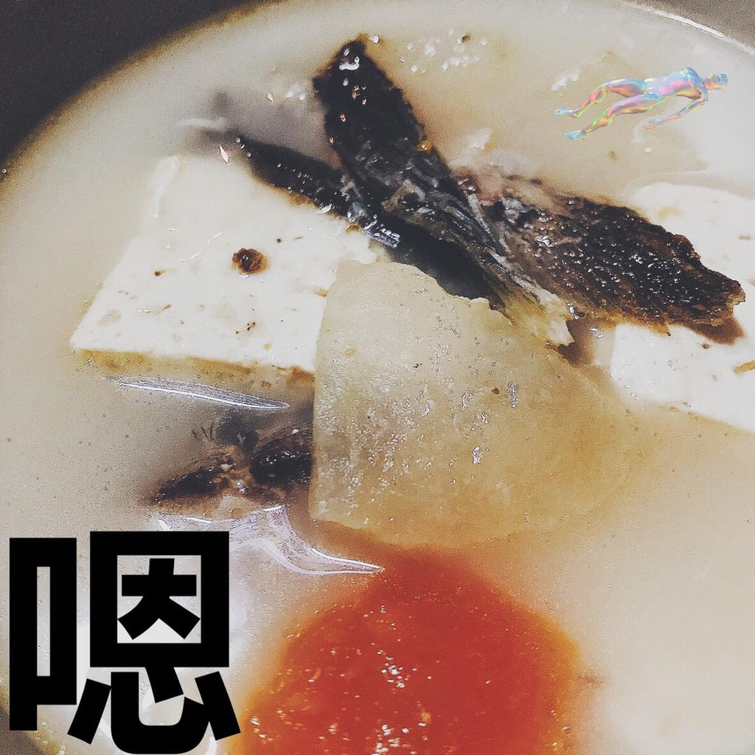 木瓜鲫鱼炖豆腐