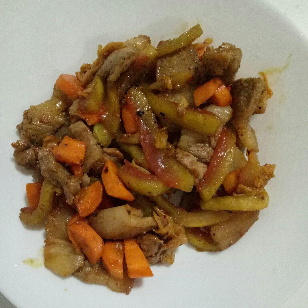 五花肉泡菜炒饭