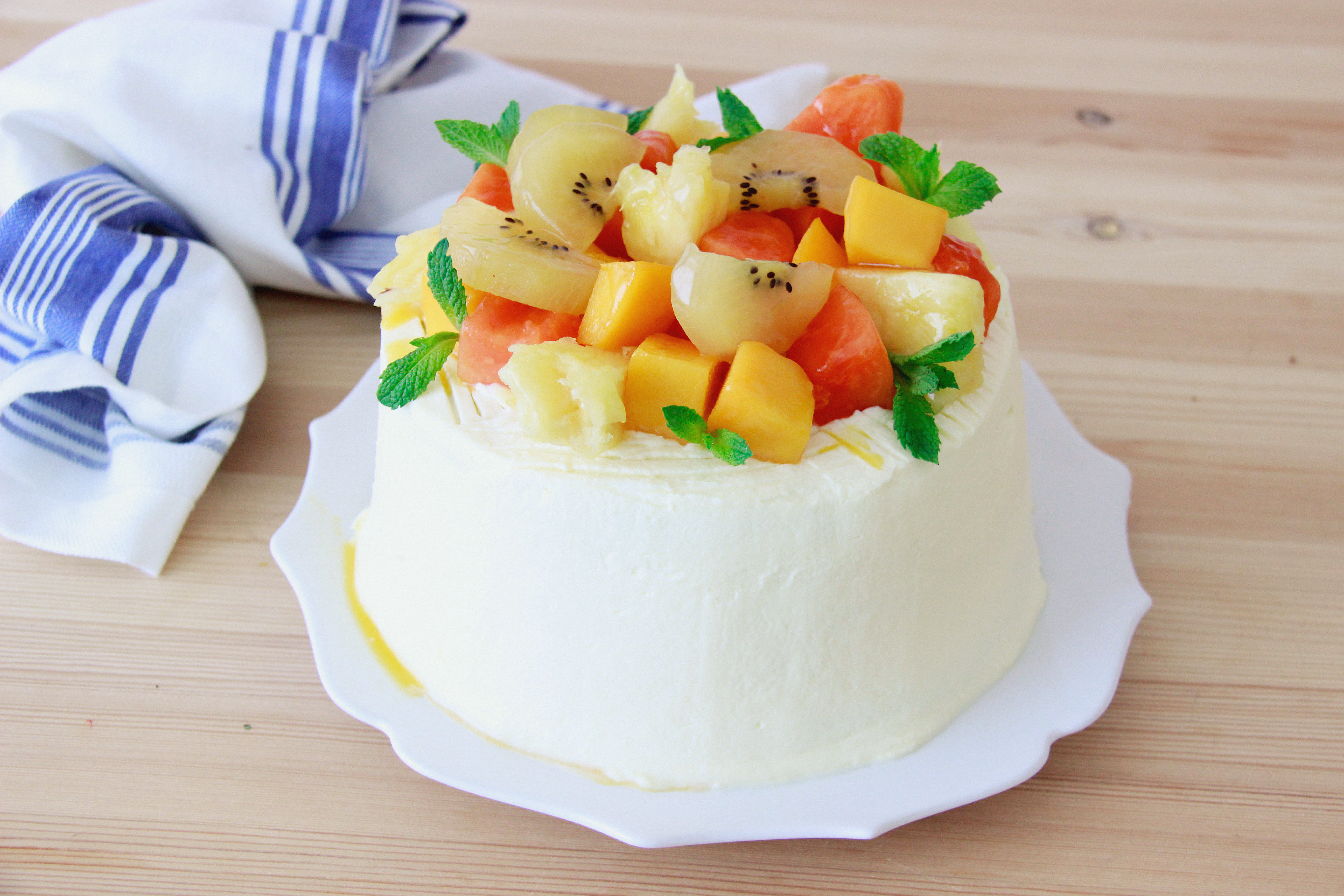 【福田淳子】夏日鲜奶油蛋糕